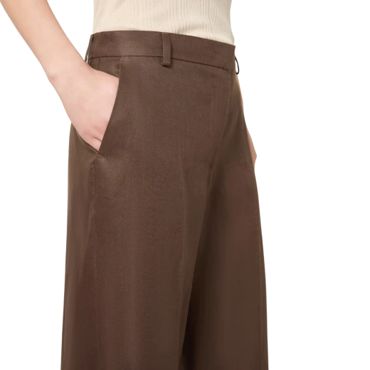 MAX MARA WEEKEND ŽENSKE HLAČE SMEĐA 48137