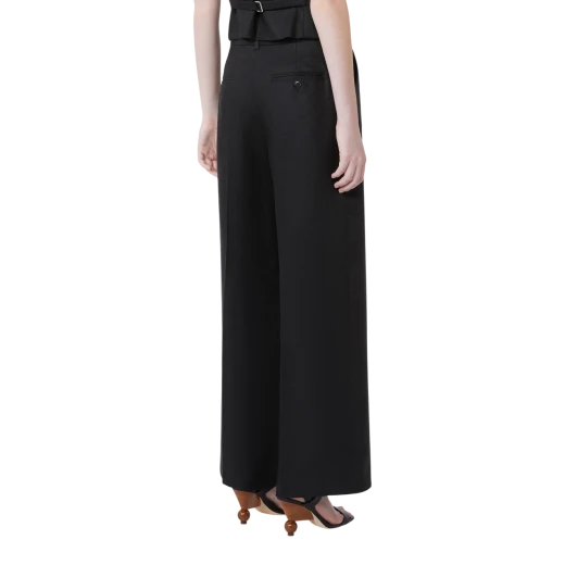 MAX MARA WEEKEND ŽENSKE HLAČE CRNA 50348