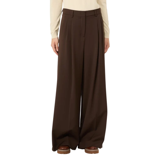 MAX MARA WEEKEND ŽENSKE HLAČE SMEĐA 51964