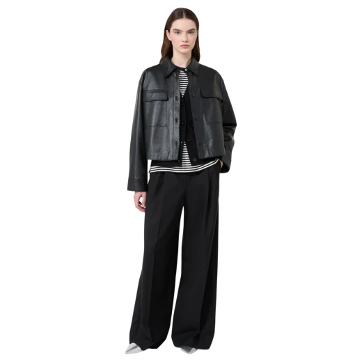 MAX MARA WEEKEND ŽENSKE HLAČE CRNA