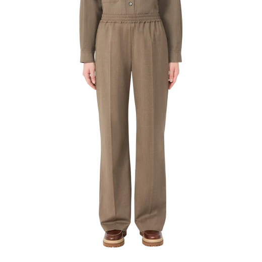 MAX MARA WEEKEND ŽENSKE HLAČE SMEĐA 51969