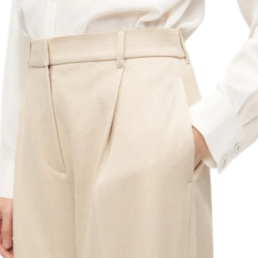 MM by Max Mara ŽENSKE HLAČE BEŽ 47241