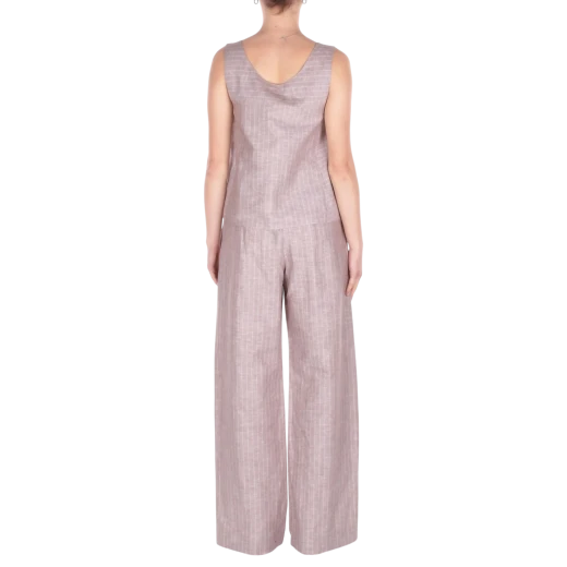 MM by Max Mara ŽENSKE HLAČE SMEĐA 48192