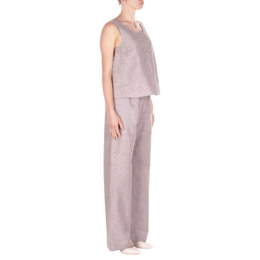 MM by Max Mara ŽENSKE HLAČE SMEĐA 48192