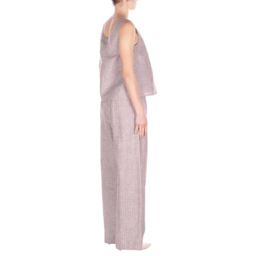 MM by Max Mara ŽENSKE HLAČE SMEĐA 48192