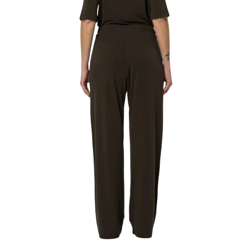 MM by Max Mara ŽENSKE HLAČE SMEĐA 50406