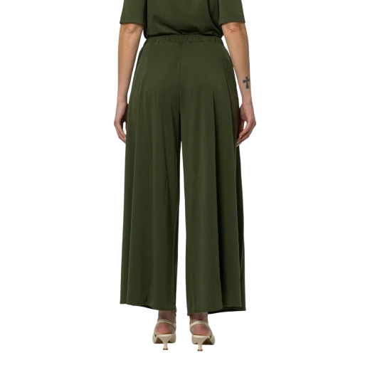 MM by Max Mara ŽENSKE HLAČE ZELENA 50409