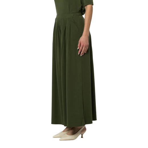 MM by Max Mara ŽENSKE HLAČE ZELENA 50409