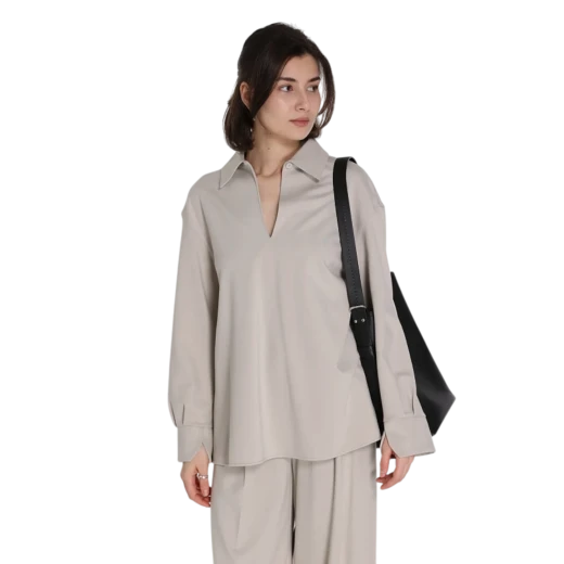MM by Max Mara ŽENSKE HLAČE BEŽ 52171