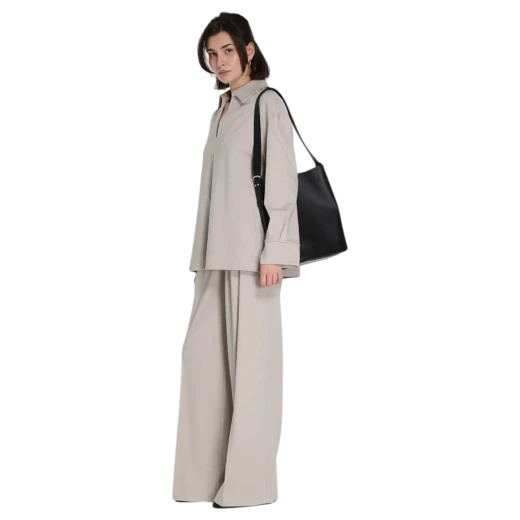 MM by Max Mara ŽENSKE HLAČE BEŽ 52171