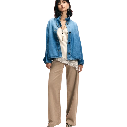 Please ŽENSKE HLAČE SMEĐA