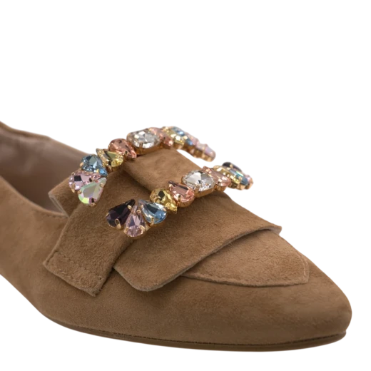 GIANLUCA PISATI ŽENSKE MOKASINE SMEĐA 48049