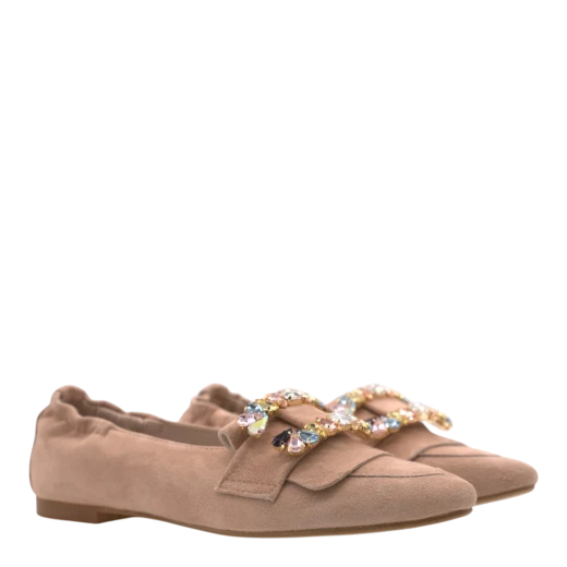 GIANLUCA PISATI ŽENSKE MOKASINE BEŽ