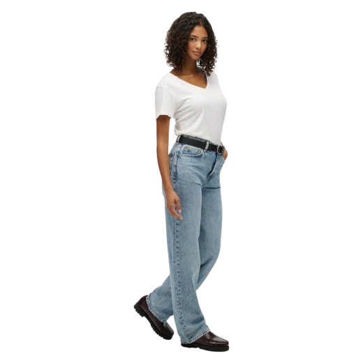 SUPERDRY ŽENSKE PANTALONE PLAVA 43231