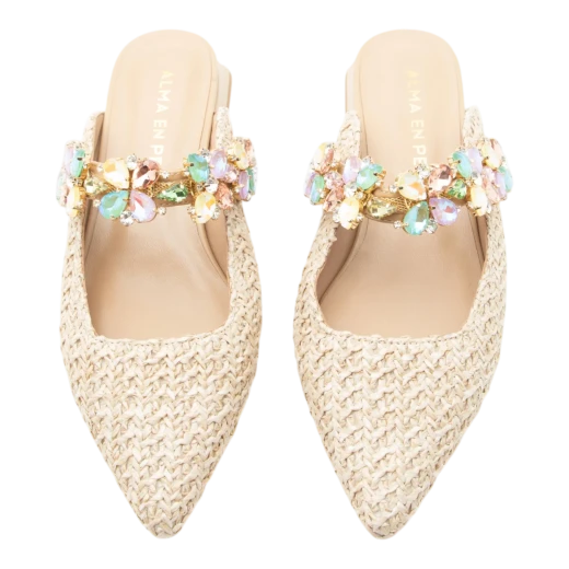 ALMA EN PENA ŽENSKE PAPUČE BEŽ 49909