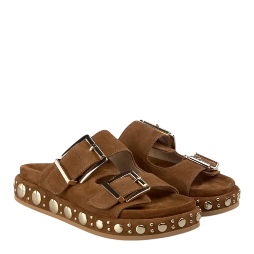 ALMA EN PENA ŽENSKE PAPUČE SMEĐA 49920