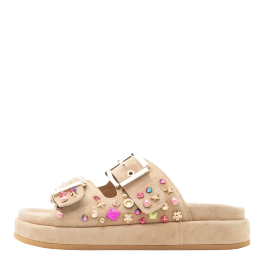 ALMA EN PENA ŽENSKE PAPUČE BEŽ