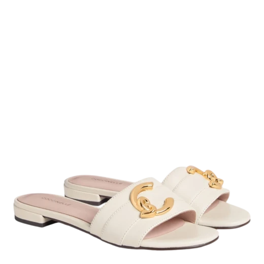 COCCINELLE ŽENSKE PAPUČE BIJELA 49428