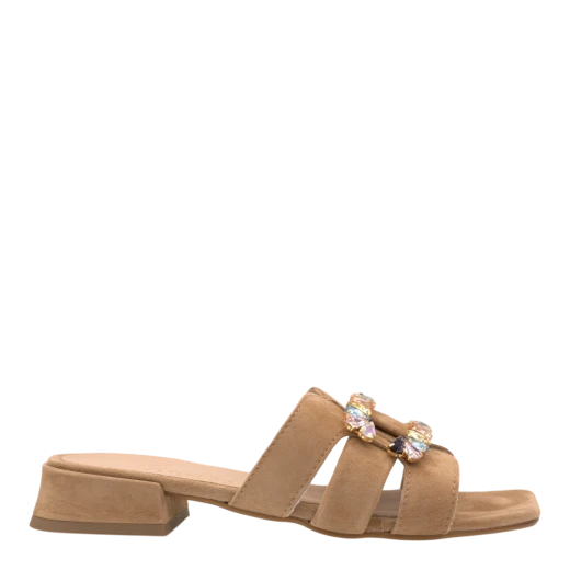 GIANLUCA PISATI ŽENSKE PAPUČE SMEĐA