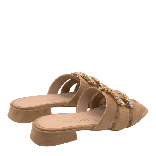 GIANLUCA PISATI ŽENSKE PAPUČE SMEĐA 49944