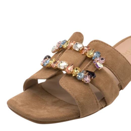 GIANLUCA PISATI ŽENSKE PAPUČE SMEĐA 49944