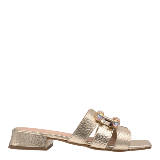 GIANLUCA PISATI ŽENSKE PAPUČE ZLATNA