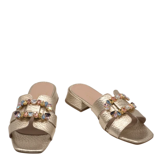 GIANLUCA PISATI ŽENSKE PAPUČE ZLATNA 49959