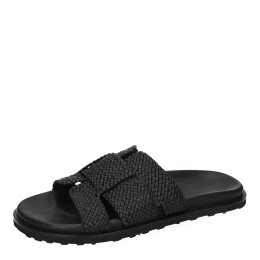 MELVIN & HAMILTON ŽENSKE PAPUČE CRNA 50086