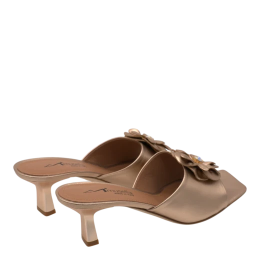 MUSELLA ŽENSKE PAPUČE ZLATNA 48587