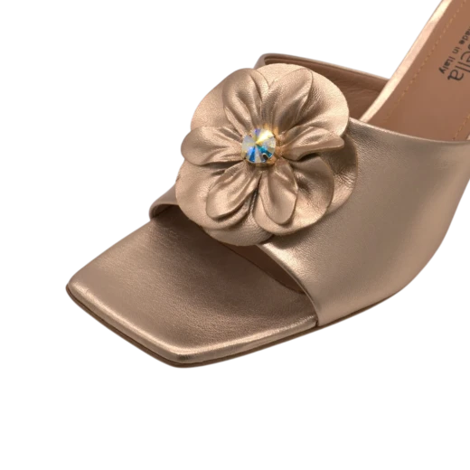 MUSELLA ŽENSKE PAPUČE ZLATNA 48587