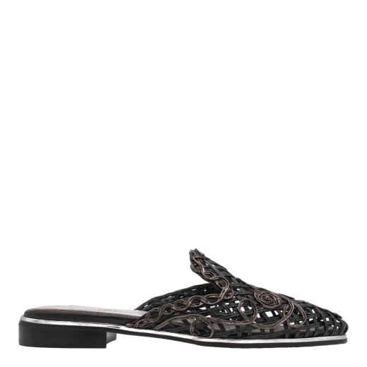 RENZONI ILASIO ŽENSKE PAPUČE CRNA