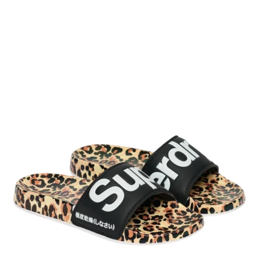 SUPERDRY ŽENSKE PAPUČE SMEĐA