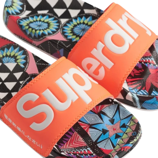 SUPERDRY ŽENSKE PAPUČE MULTICOLOR 47689