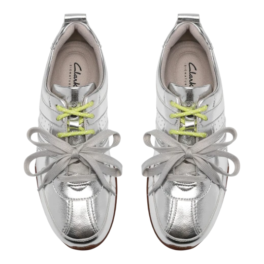 CLARKS ŽENSKE PATIKE SREBRENA 52669
