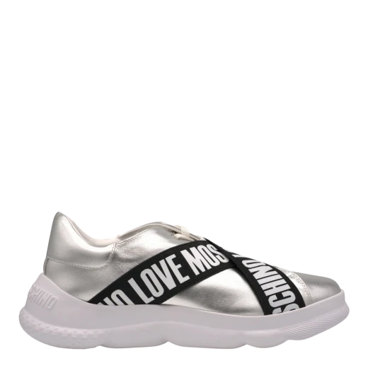 LOVE MOSCHINO ŽENSKE PATIKE SREBRNA