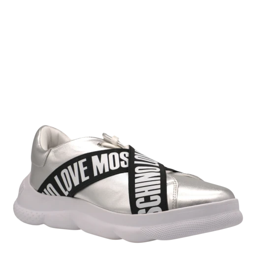 LOVE MOSCHINO ŽENSKE PATIKE SREBRNA 20462