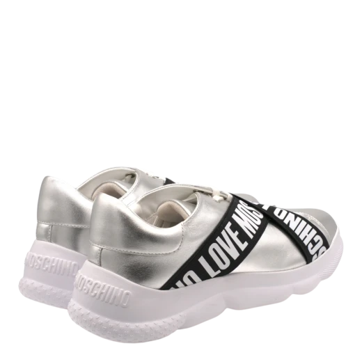 LOVE MOSCHINO ŽENSKE PATIKE SREBRNA 20462