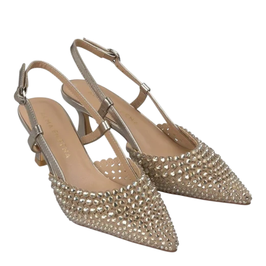 ALMA EN PENA ŽENSKE SANDALE ZLATNA 49913