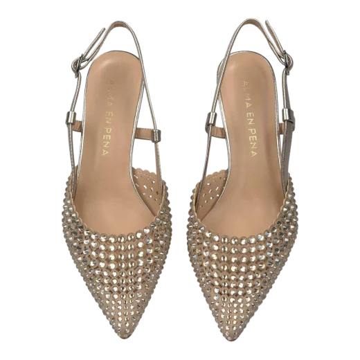 ALMA EN PENA ŽENSKE SANDALE ZLATNA 49913