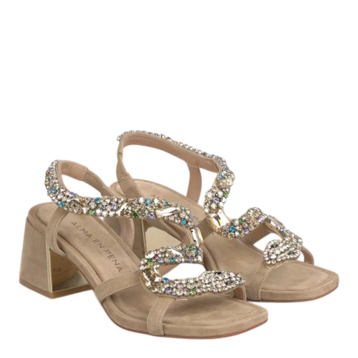 ALMA EN PENA ŽENSKE SANDALE BEŽ 49917