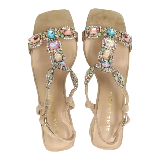 ALMA EN PENA ŽENSKE SANDALE BEŽ 49921