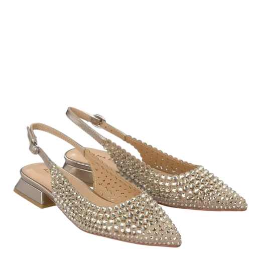 ALMA EN PENA ŽENSKE SANDALE ZLATNA 50104