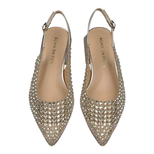 ALMA EN PENA ŽENSKE SANDALE ZLATNA 50104