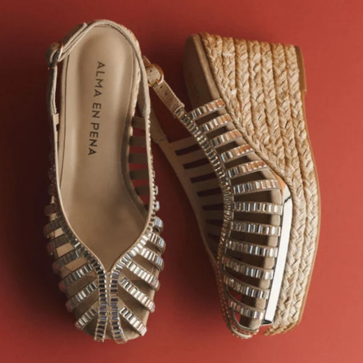 ALMA EN PENA ŽENSKE SANDALE BEŽ 50109