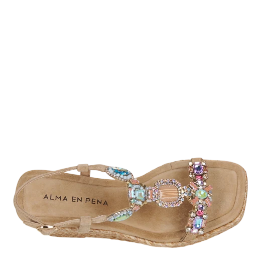 ALMA EN PENA ŽENSKE SANDALE BEŽ 50113