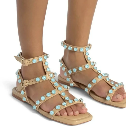 ALMA EN PENA ŽENSKE SANDALE BEŽ 50120