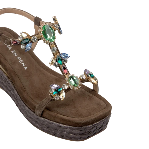 ALMA EN PENA ŽENSKE SANDALE SMEĐA 50121