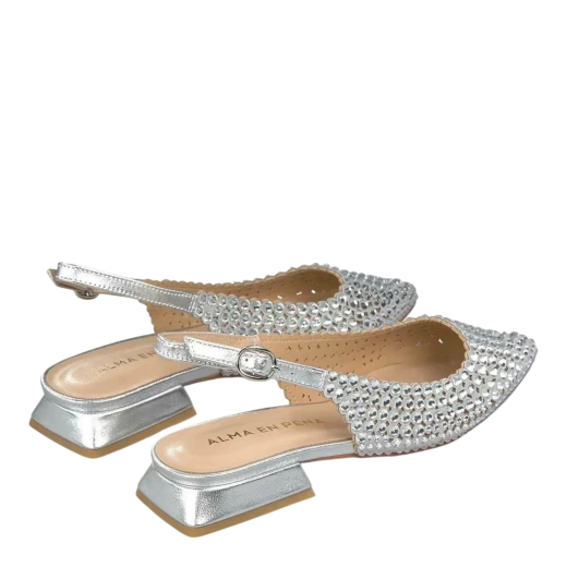 ALMA EN PENA ŽENSKE SANDALE SREBRENA 50131