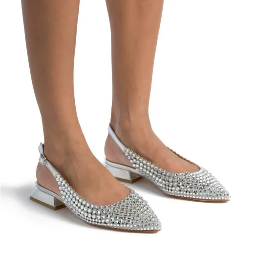 ALMA EN PENA ŽENSKE SANDALE SREBRENA 50131