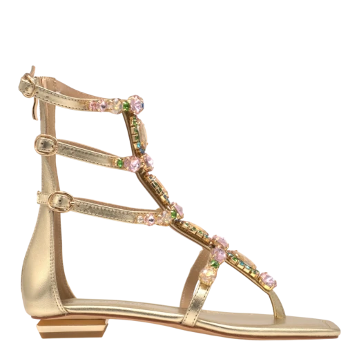 ALMA EN PENA ŽENSKE SANDALE ZLATNA